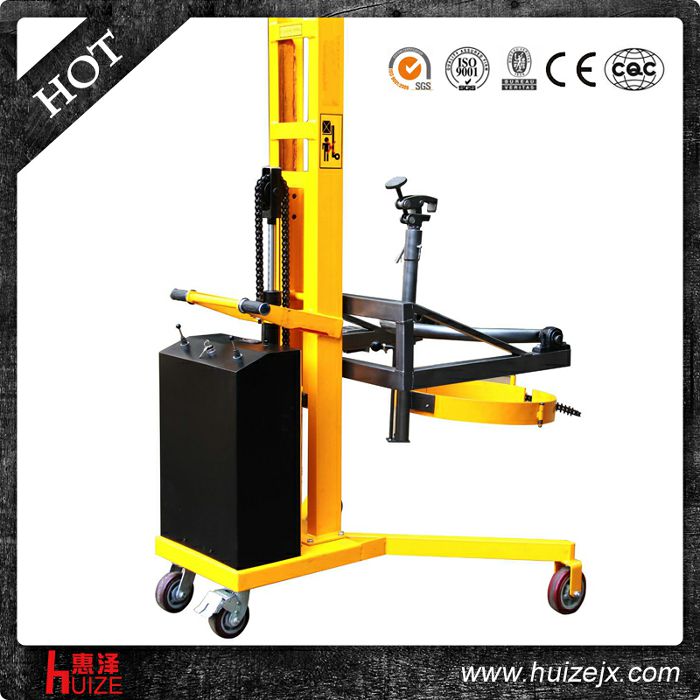 半電動油桶車（直角腿，夾鐵桶翻轉(zhuǎn)）2